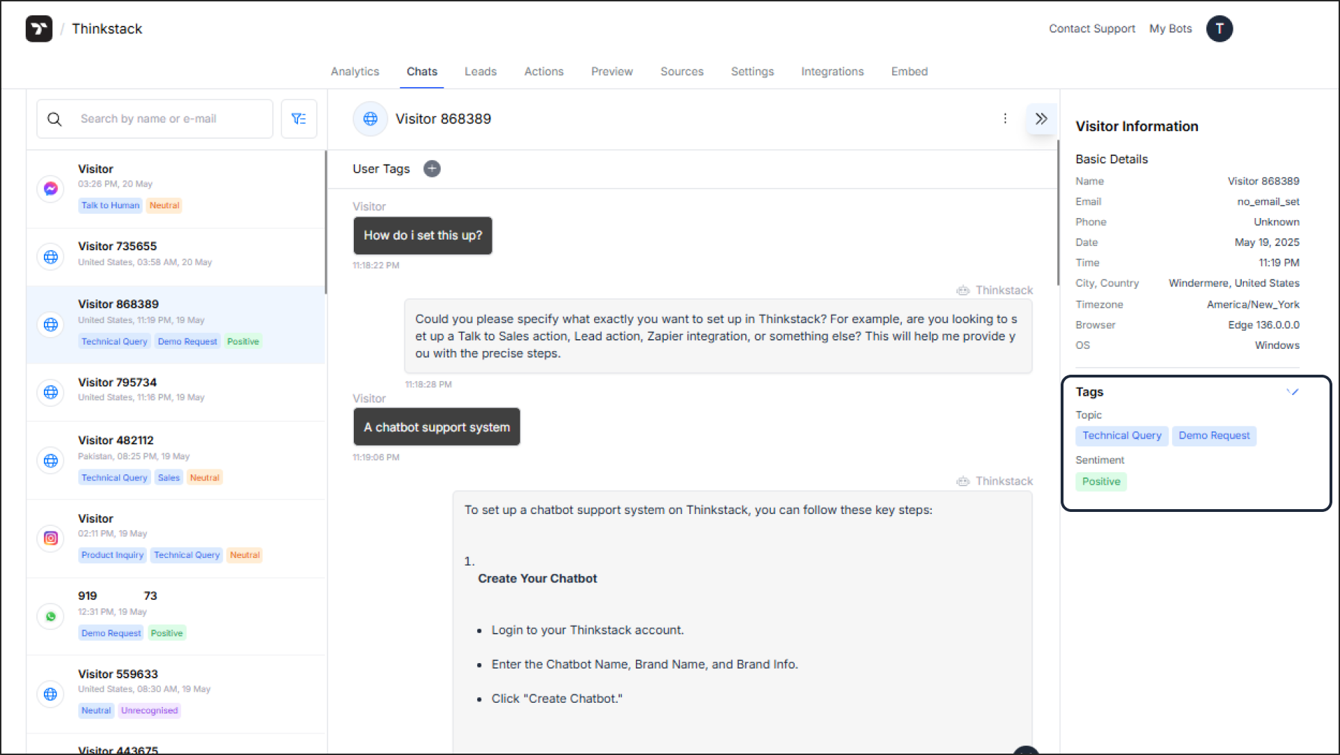 View Chatlog Tags